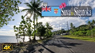 Fiji Road Trip 🇫🇯 Driving the Coral Coast from Suva to Sigatoka Fiji  Part 56 [upl. by Cathleen]