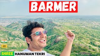 Barmer City Sky View  Shree Hanuman Tekri [upl. by Nonnahs]