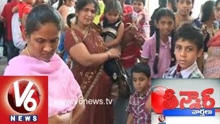 Okkru Muddu Iddaru haddu Mugguru Vaddu  Indian Population Goes High  Teenmaar News [upl. by Earised553]