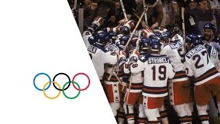 USAs Miracle On Ice Performance  Lake Placid 1980 Winter Olympics [upl. by Yatnohs]