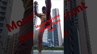 Double straight punch and front kick in lokhandwala complx [upl. by Ariel]