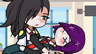 Jirou meets Yaoyorozu for the first time  MomoJirou GL2MM MHA [upl. by Terrene]