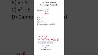 Perfect Squares ASVABPiCAT Math Knowledge Practice Test Question acetheasvab grammarhero afqt [upl. by Odarbil171]