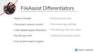 Konica Minolta Legal TV FileAssist [upl. by Cryan]