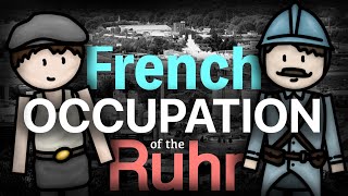 1923 The Occupation of the Ruhr  GCSE History Revision  Weimar amp Nazi Germany [upl. by Amalburga]