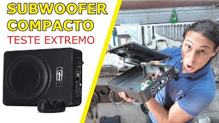 COMO FUNCIONA UM SUBWOOFER COMPACTO AUTOMOTIVO [upl. by Launce]