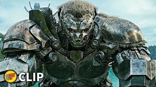 Apelinq vs Scourge  Opening Scene  Transformers Rise of the Beasts 2023 Movie Clip HD 4K [upl. by Brittni]