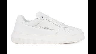 Calvin Klein Ανδρικό Chunky Cupsole White YM0YM00873DK4 [upl. by Matias]