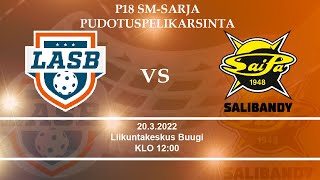 P18 SM PUDOTUSPELIKARSINTA LASB  SAIPA 2032022 [upl. by Ynaffat]