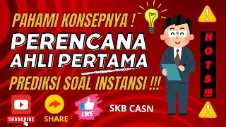 PERENCANA AHLI PERTAMA INI PREDIKSI SOAL INSTANSINYA AYO LATIHAN SOAL HOTS DAN KITA BAHAS Part 3 [upl. by Derfnam714]