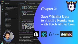 19  Save Wishlist data to Shopify Remix App with Fetch API amp Cors [upl. by Adley]