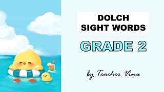 Dolch Sight Words Grade 2 [upl. by Nosreg926]