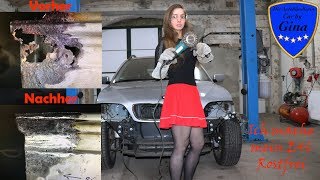 DIE AUTOHÄNDLERIN 🔹 MEIN BMW 318i  E46 🔹 DER KAMPF GEGEN DEN ROST [upl. by Haleeuqa]