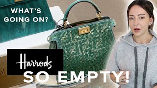 I Went Shopping in Harrods WHY IS IT SO QUIET  Shopping VLOG [upl. by Hong3]