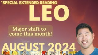 Leo August 2024  CHANGES COMING IN HOT LEO PREPARE FOR EPIC NEW CYCLE🚀🎺Tarot Horoscope ♌️ [upl. by Sarkaria]