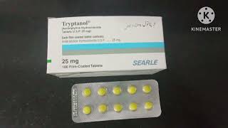 Tryptanol 25mg Tablet Uses in Urdu Tryptanol Tablet 25mg Uses Amitriptyline HCl Tryptanol Tablet [upl. by Fabien]