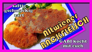 ALTWIENER BACKFLEISCH paniertes Rindfleisch mit Kartoffelsalat [upl. by Brown449]