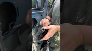 02 Silverado Ext cab rear speaker replacement [upl. by Barron]