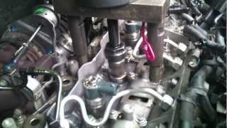 Vauxhall Vivaro 2010 Model Seized Injector [upl. by Bar]