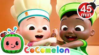 Baby Chefs 🧁 Muffin Man  CoComelon  Its Cody Time  CoComelon Songs for Kids amp Nursery Rhymes [upl. by Adaliah]