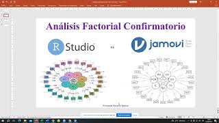 AFC validez de constructo en RStudio o en Jamovi ¿Tiene estimadores robustos [upl. by Matteo]