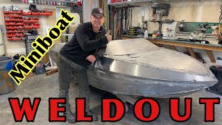 Mini jetboat kit build part 2 WELDOUT [upl. by Aserehs]