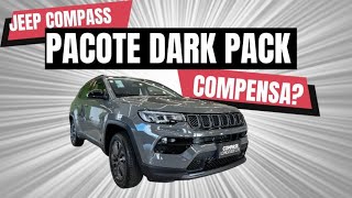 Novo Jeep Compass Longitude com Pacote Dark Pack compensa [upl. by Airakaz]