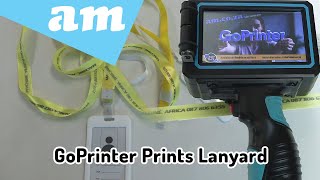 Print Lanyard by GoPrinter Lanyard Customize and Personalize Printing by Yourself [upl. by Pascale]