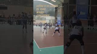 Punto con Géminis geminis usmp voley volleyball match copaatenea [upl. by Bradshaw399]