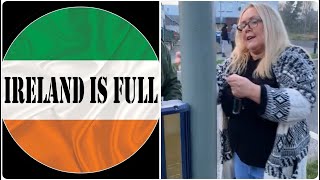 Buncrana Woman Caught Red Handed Defacing Private Property and the Irish Tricolour [upl. by Arreip]