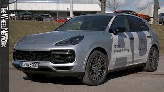 Porsche shows autonomous driving in the Workshop [upl. by Alberik]