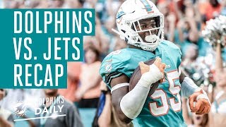 Dolphins vs Jets recap  Dolphins Daily [upl. by Kalvin]