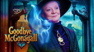 Goodbye Professor Minerva McGonagall  Rest in peace Maggie Smith [upl. by Jamnes]