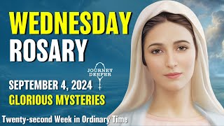 Wednesday Rosary Glorious Mysteries of Rosary 💙 September 4 2024 VIRTUAL ROSARY [upl. by Alben]