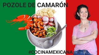 Pozole de camarón receta [upl. by Gierc]