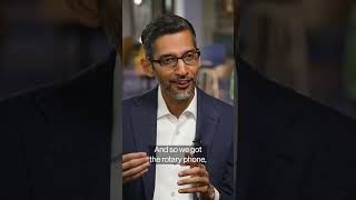 How a rotary phone changed Google CEO Sundar Pichai’s life shorts [upl. by Hestia333]