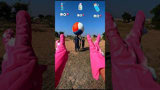 Spray FKT CATCH THE BALLS WITH GLOVES ⚾️⚽️🎈shorts viralvideo challenge [upl. by Cresida]