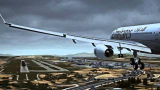 Emirates Promotional  Fly the best  An FSX Movie 1080p [upl. by Roanna]