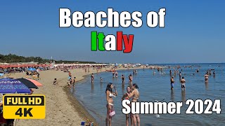 【4K】𝐖𝐀𝐋𝐊 ➜Ravenna Beach Part 2 Beaches of Italy Summer 2024 [upl. by Marketa920]