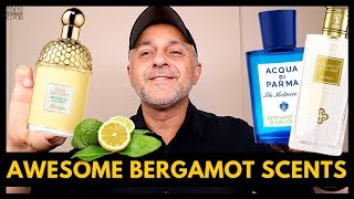 3 AWESOME BERGAMOT FRAGRANCES  GUERLAIN ACQUA DI PARMA  PERRIS MONTE CARLO [upl. by Ludlew622]