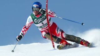 Ivica Kostelić slalom gold WCS St Moritz 2003 [upl. by Killigrew943]