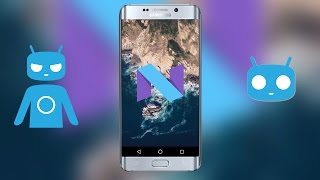 CyanogenMod 14 CM14 based on Android Nougat 70 First Look [upl. by Yltneb443]