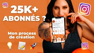 Instagram 2024  le process de création dun compte à 25k abonnés [upl. by Nylrak]