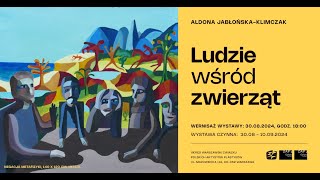 20240830 Aldona JabłońskaKlimczak  Ludzie wśród zwierząt [upl. by Robin]