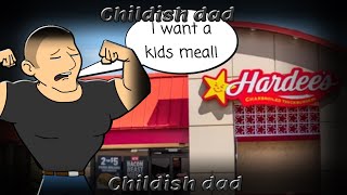 Childish dad causes a scene at Hardees [upl. by Neille86]