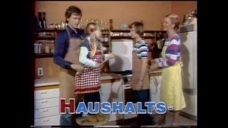 DDR  Fernsehen quotHAPS  Haushaltsallerlei“ Ratgebersendung 1983 25 Min [upl. by Sinai]