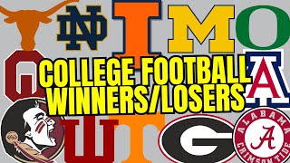 College Football Week Three Reactions  Biggest Winners and Losers [upl. by Volnay922]