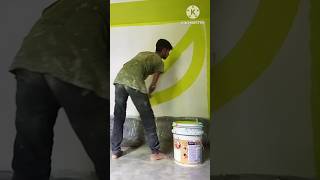 Apply wall paints shorts viralvideo [upl. by Ocnarfnaig]