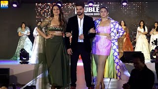 Sonakshi Sinha with her rumoured BF Zaheer Iqbal Huma Qureshi at MidDay Glitz amp Glam awards 2022 [upl. by Aliehc559]