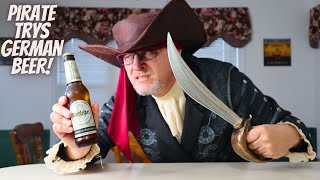 Pirate Reviews German Warsteiner Beer [upl. by Geraldina]